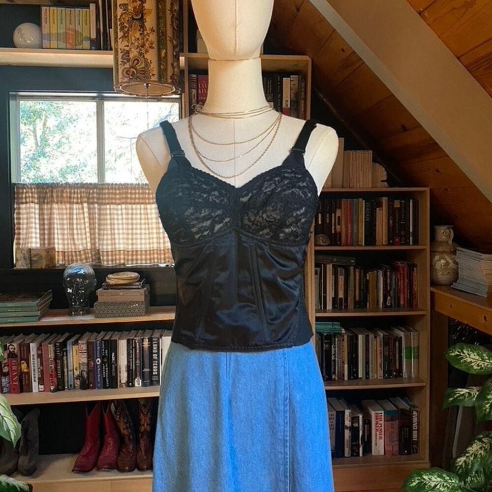 Vintage Black Corset